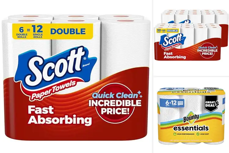Detailed view of Best 108-Sheet Paper Towels: Strength, Eco-Smart & Savings