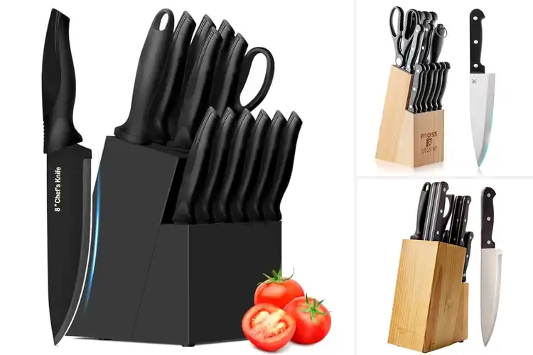 Detailed view of Best 14 Piece Knife Set