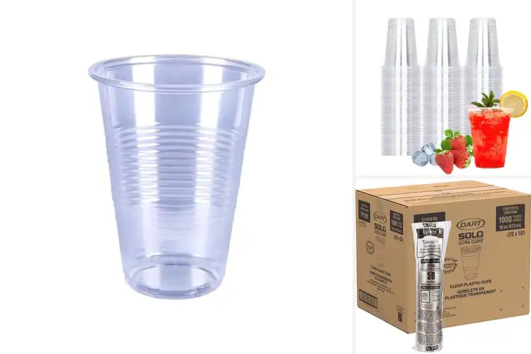 Detailed view of 10 Best 16 Oz Clear Plastic Cups for Refreshing Drinks