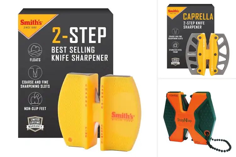 Detailed view of Best 2-Step Knife Sharpeners