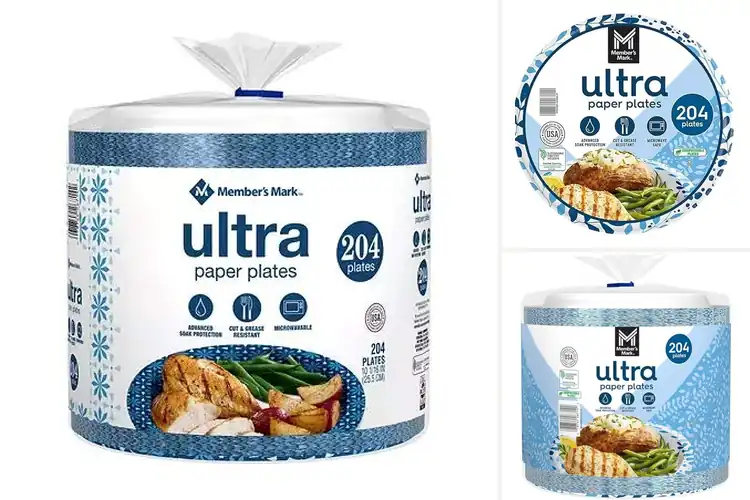 Detailed view of 10 Best 204 Pack Plates – Leakproof, Heavy‑Duty, Eco