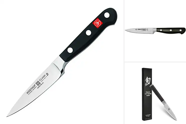 Detailed view of Best 3 1/2 Inch Paring Knife For Precision Tasks