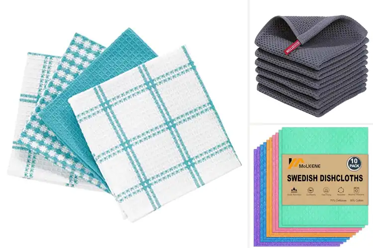 Detailed view of 10 Best Absorbent Dish Cloths: Tackle Messes Effortlessly