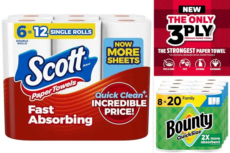 Detailed view of 10 Best Absorbent Paper Towels for Kitchen: Quick Spill Fighters