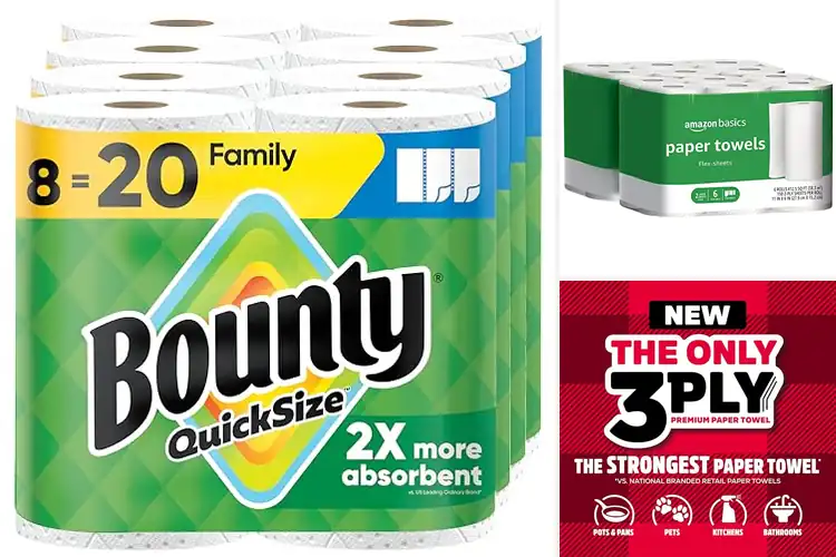 Detailed view of 10 Best Absorbent Paper Towels for Quick & Easy Cleaning
