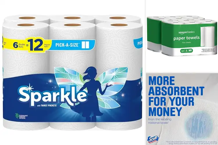 Detailed view of 10 Best Affordable Paper Towels For Everyday Messes That Work