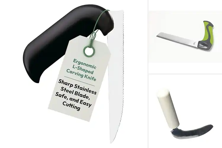 Detailed view of Best Angled Handle Knife Support