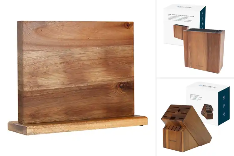Detailed view of Best Anti Skid Knife Blocks for a Safer, Organized Kitchen