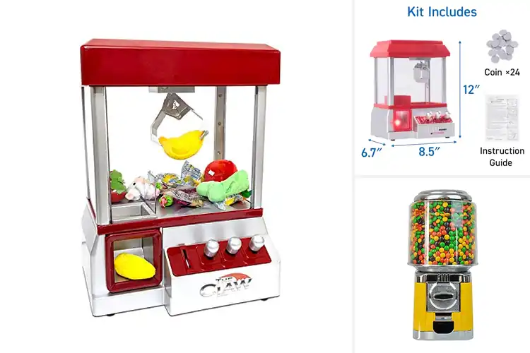 Detailed view of 5 Best Arcade Candy Machines: Fun, Fast Wins at Home