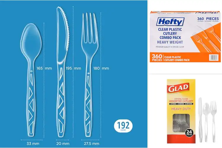 Detailed view of 10 Best Assorted Cutlery Packs: Durable & Easy