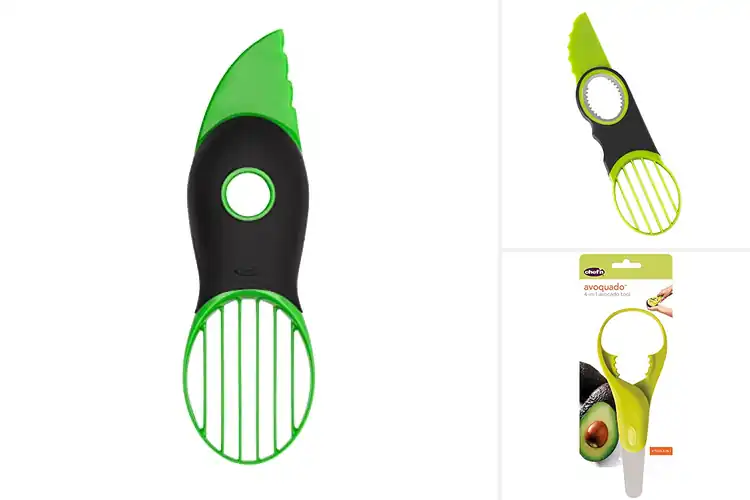 Detailed view of 10 Best Avocado Cutters for Effortless Slicing