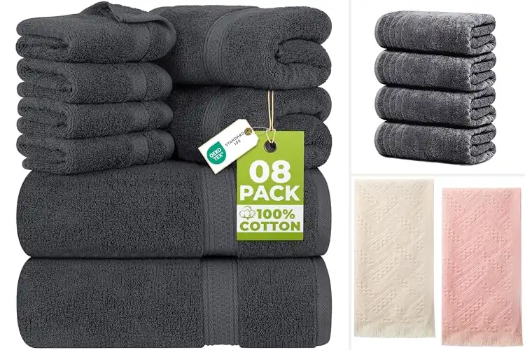 Detailed view of 10 Best Bathroom Towels for Ultimate Comfort and Style