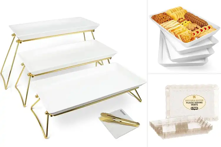Detailed view of 10 Best Birthday Trays for Elegant Food Presentations