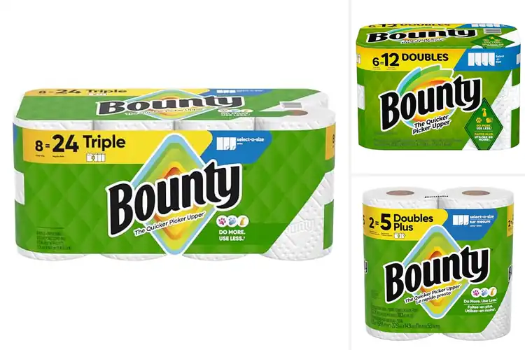 Detailed view of 10 Best Bounty Paper Towels: Soak Up Spills