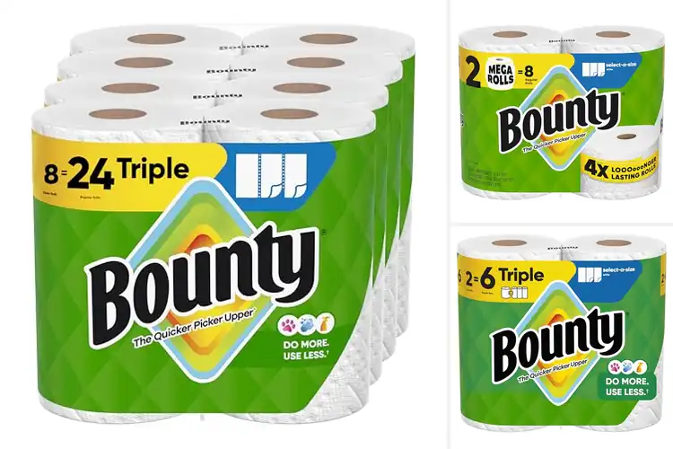 Detailed view of 10 Best Bounty Select-A-Size Paper Towels for Easy Cleanup