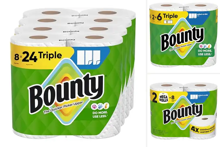 Detailed view of 10 Best Bounty Select-A-Size: Tackle Any Mess with Ease