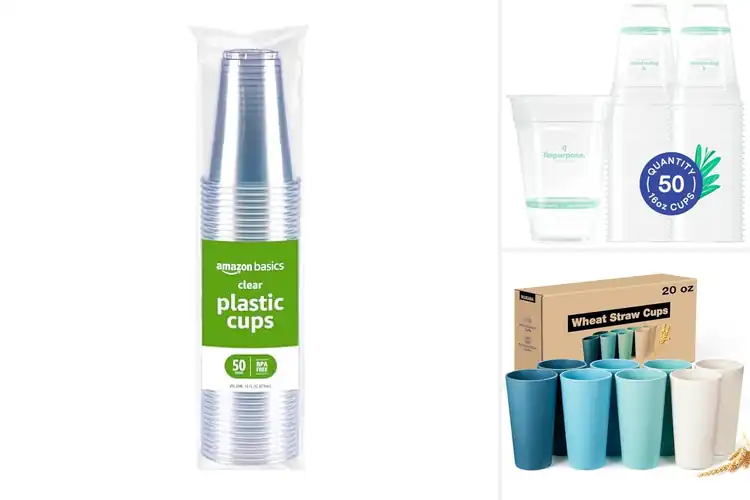 Detailed view of 10 Best BPA Free Plastic Cups for Safe Everyday Drinking