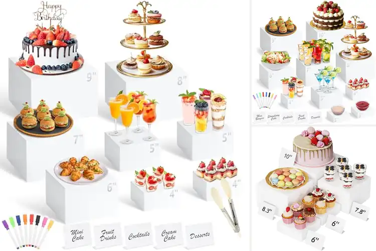 Detailed view of Best Buffet Risers: Elevate Your Event Displays