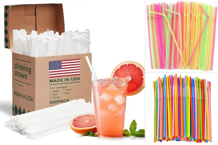 Detailed view of 10 Best Bulk Drinking Straws for Parties: Sip Easy