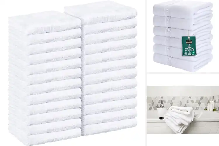 Detailed view of 10 Best Bulk Towels: Soft, Absorbent & Durable
