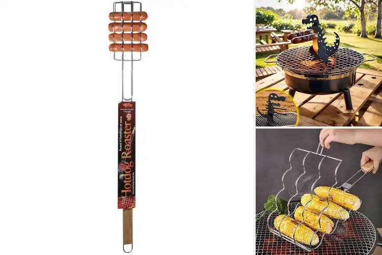 Detailed view of 3 Best Camping Hot Dog Racks: Grill More, Stress Less