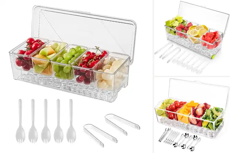 Detailed view of Best Chilled Condiment Servers: Keep Your Food Fresh & Cool