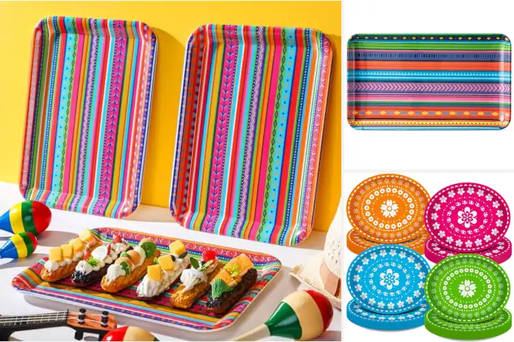 Detailed view of 10 Best Cinco Platters: Bright, Sturdy Picks for Any Fiesta