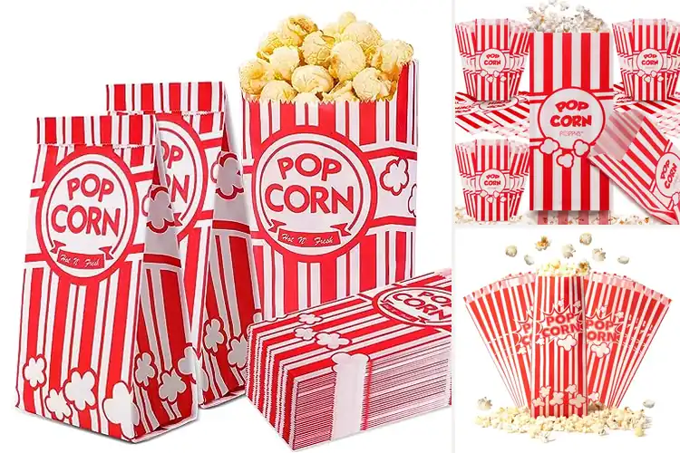 Detailed view of 10 Best Classic Popcorn Bags for Ultimate Movie Nights