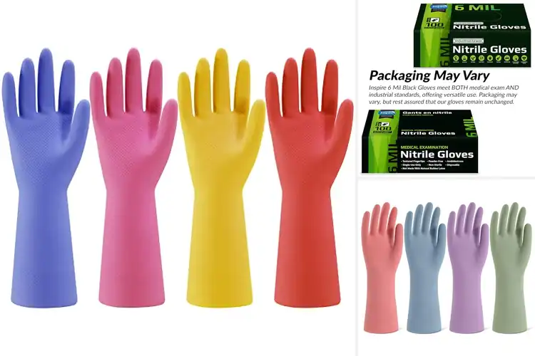 Detailed view of 10 Best Cleaning Gloves: Happy Hands & Easy Clean