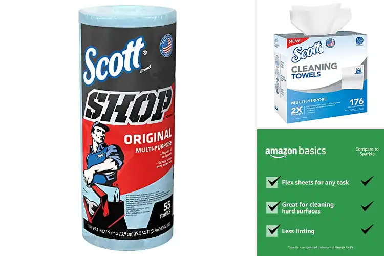 Detailed view of 10 Best Cleaning Paper Towels for Tough Stains