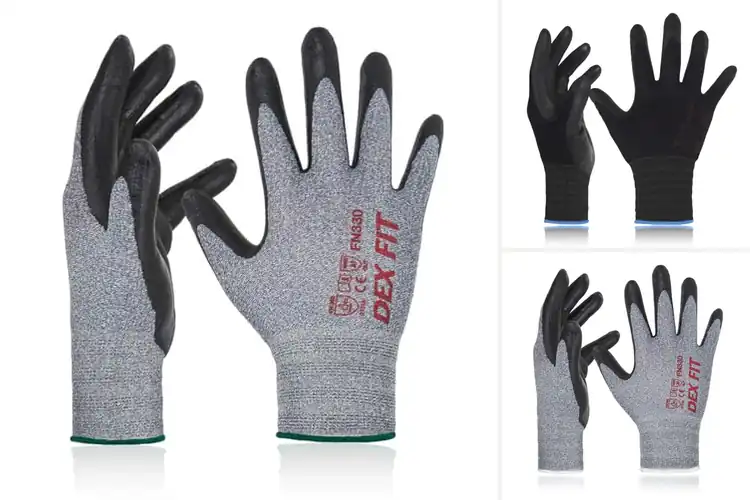 Detailed view of 10 Best Comfort Fit Nitrile Gloves for Ultimate Protection