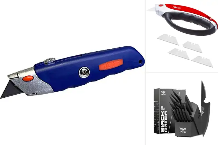 Detailed view of Best Comfortable Grip Knives