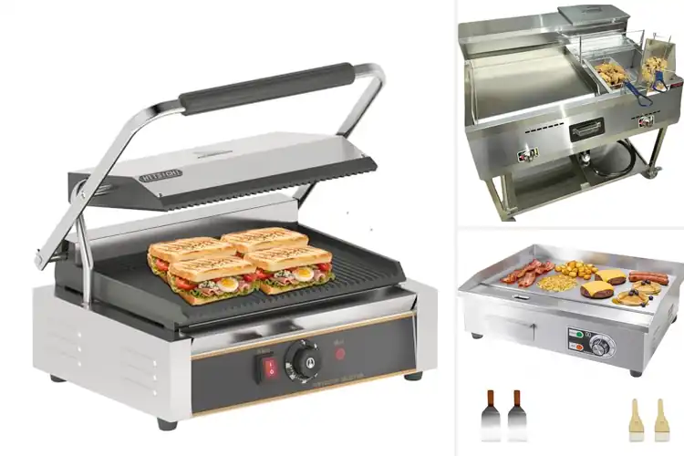 Detailed view of 10 Best Commercial Grills: Boost Your Kitchen’s Power