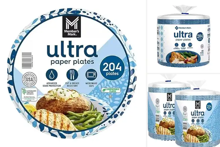 Detailed view of 10 Best Convenient 204 Count Plates for Effortless Meals