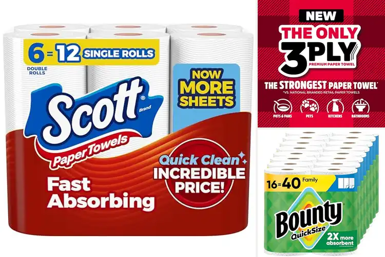 Detailed view of 10 Best Convenient Paper Towels for Effortless Cleaning