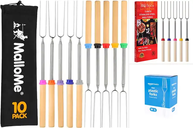 Detailed view of 10 Best Cookout Forks for Safe Fun Grilling