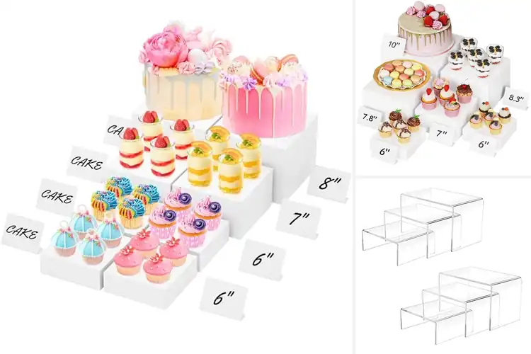 Detailed view of Best Dessert Table Risers