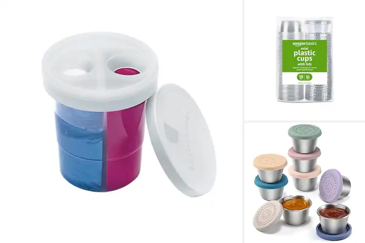 Detailed view of 10 Best Dip Cups for Fresh, Spill-Free Snacking