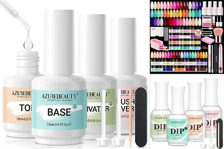 Detailed view of 10 Best Dip Sets for Salon Nails at Home
