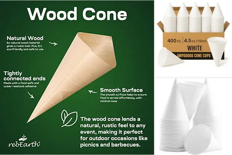 Detailed view of Best Disposable Cones: Top 10 Picks for Effortless Serving