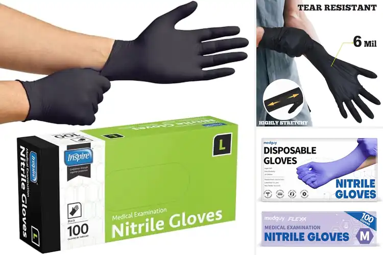 Detailed view of 10 Best Disposable Safety Gloves for Ultimate Protection