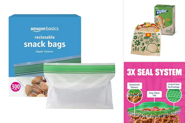 Detailed view of 10 Best Disposable Snack Bags for Effortless On-the-Go Snacking