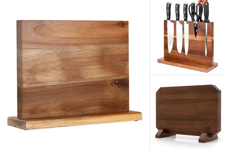Detailed view of Best Double-Sided Magnetic Knife Blocks