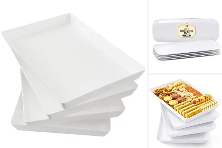 Detailed view of Best Durable Lightweight Serving Trays