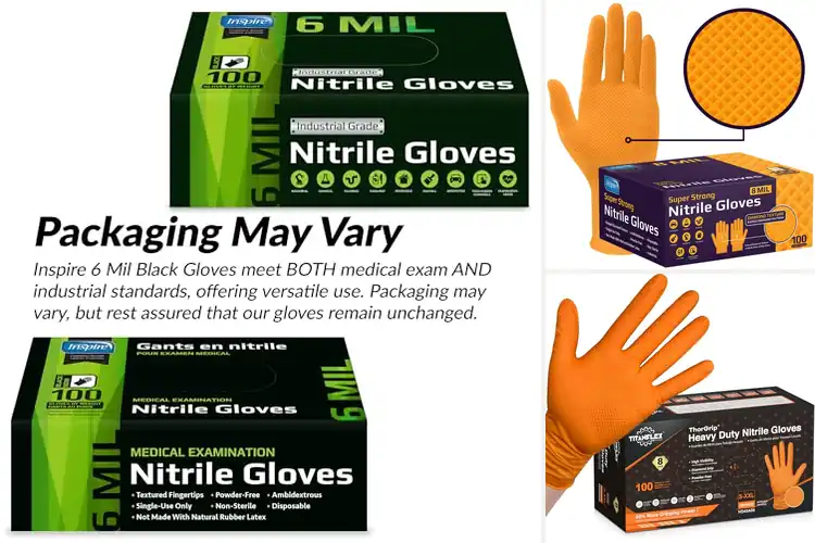Detailed view of 10 Best Durable Nitrile Gloves: Tough Choice