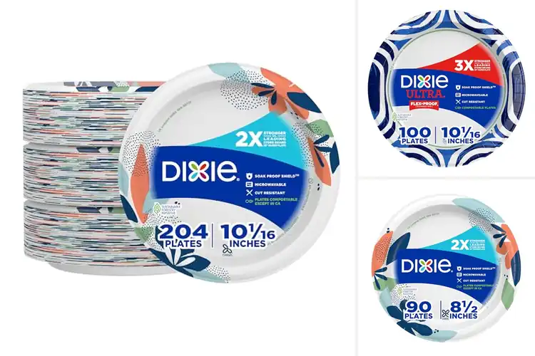 Detailed view of 10 Best Durable Paper Plates for Stress-Free Dining