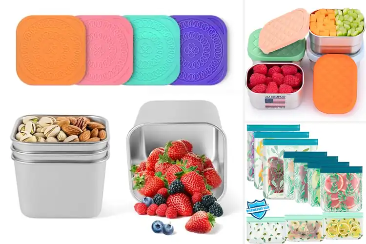 Detailed view of 10 Best Eco Friendly Snack Containers for Hassle-Free Meals