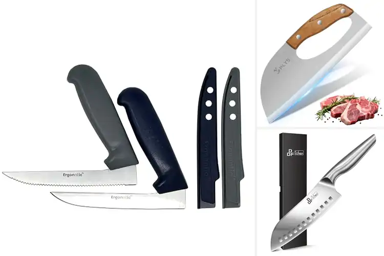 Detailed view of Best Ergonomic Handle Knife for Effortless, Precise Cuts
