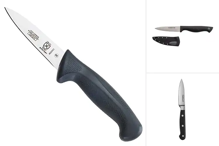 Detailed view of Best Ergonomic Handle Paring Knife