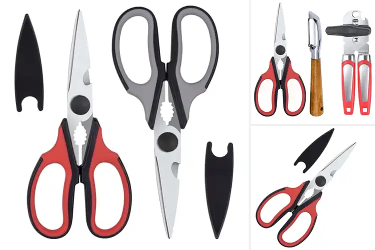 Detailed view of Best Ergonomic Kitchen Scissors For Lefties